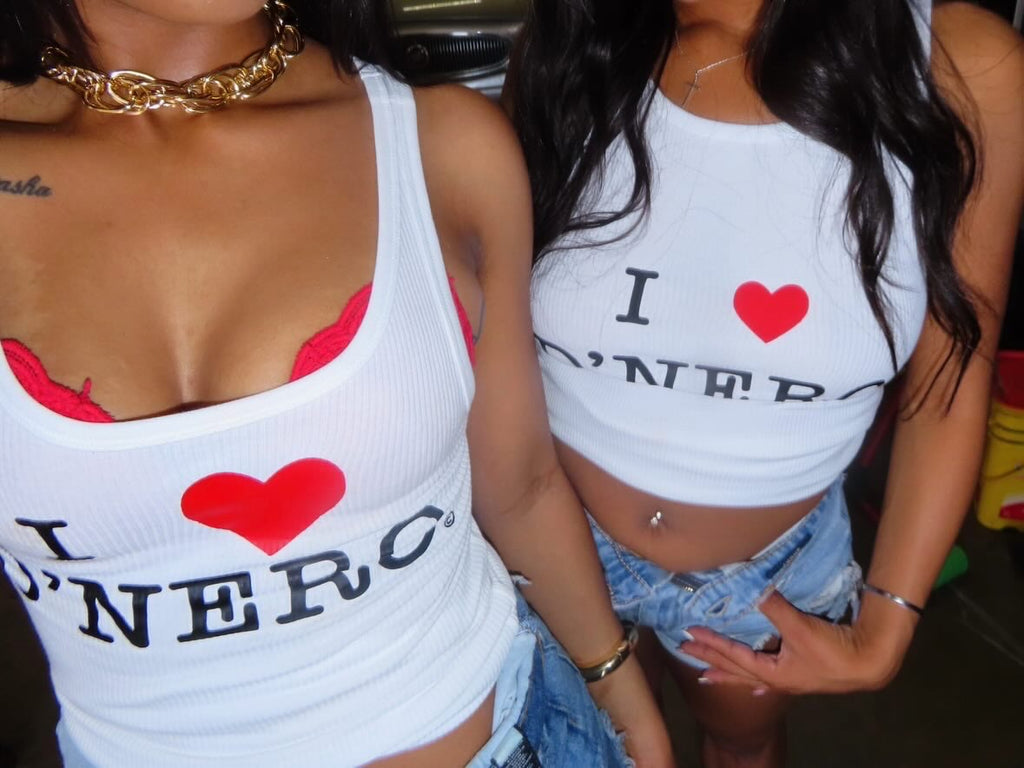 I ❤️ D'NERO© Crop Tank
