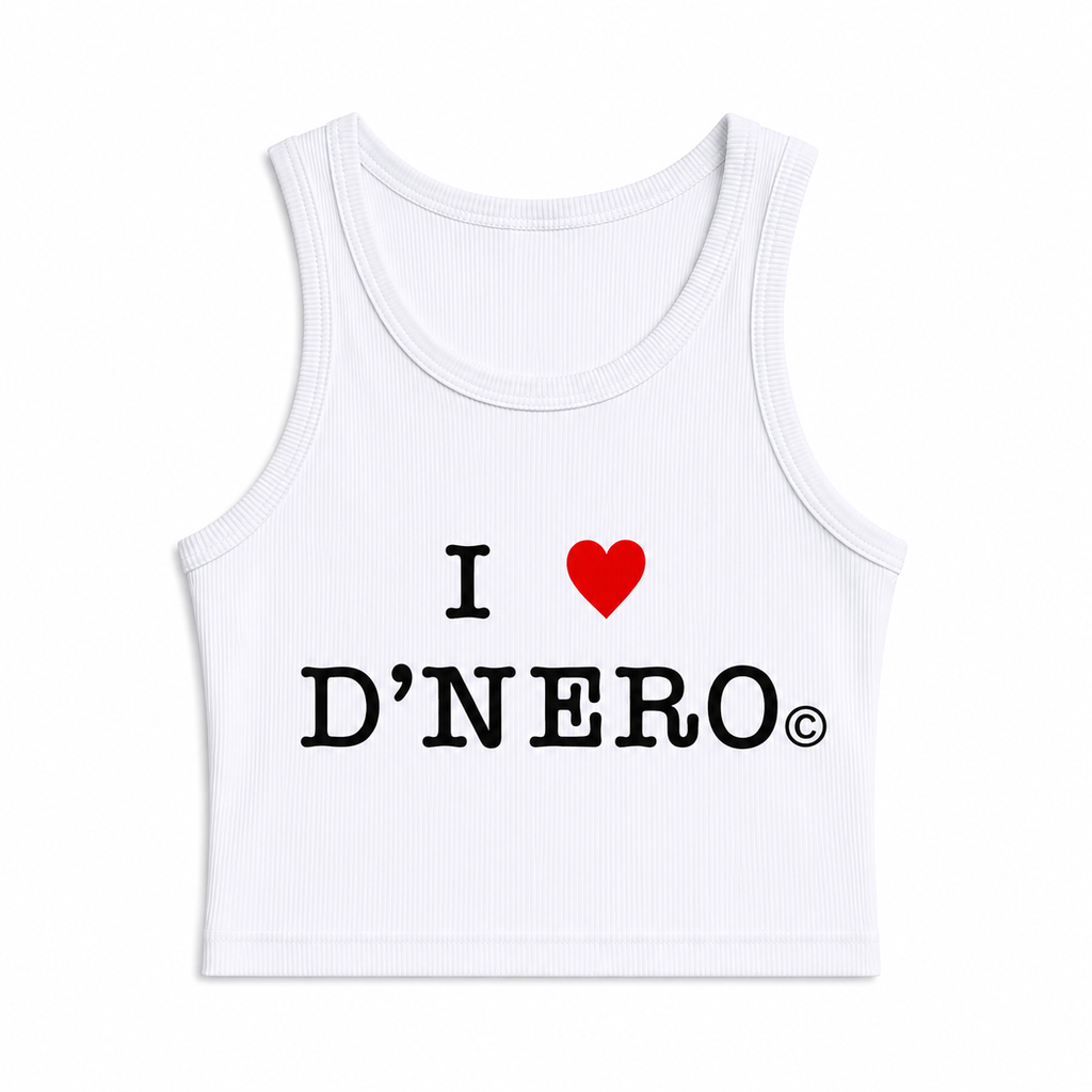 I ❤️ D'NERO© Crop Tank