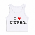 I ❤️ D'NERO© Crop Tank